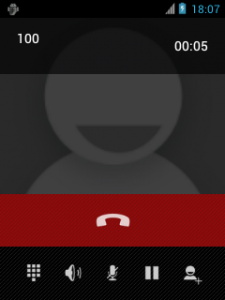 In-call UI on CM9